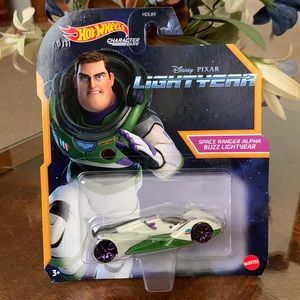 Hot Wheels Character Car Space Ranger Alpa Buzz Lightyear Disney Pixar Hotwheels